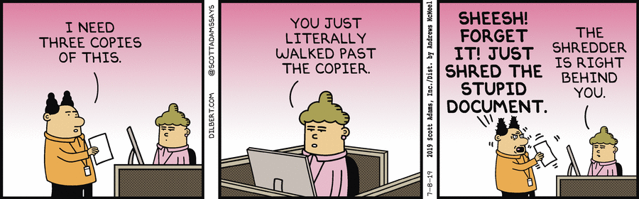 Dilbert Cartoon